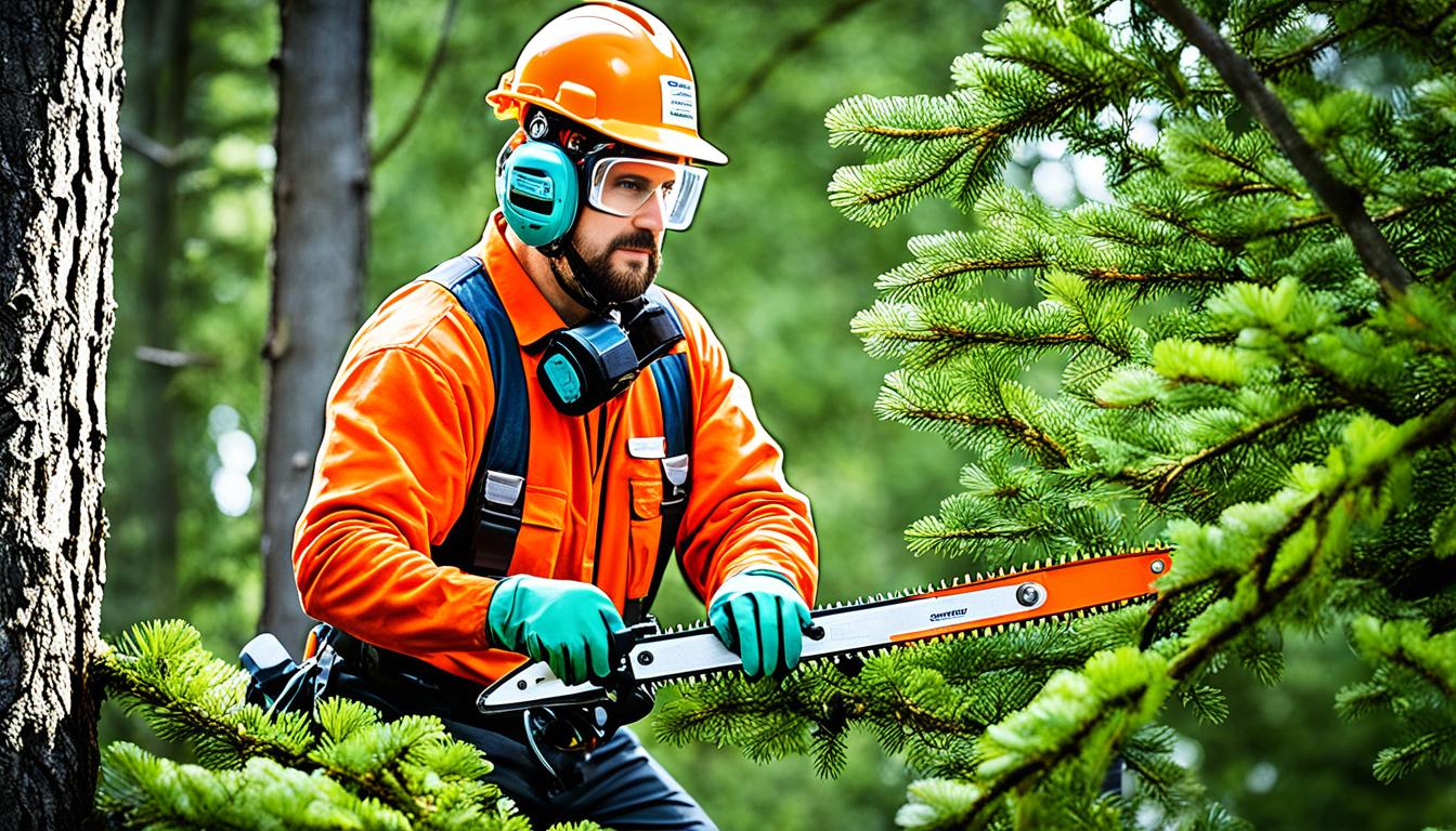 Sicherheitsprüfungen vor jedem Gebrauch des Hochentasters