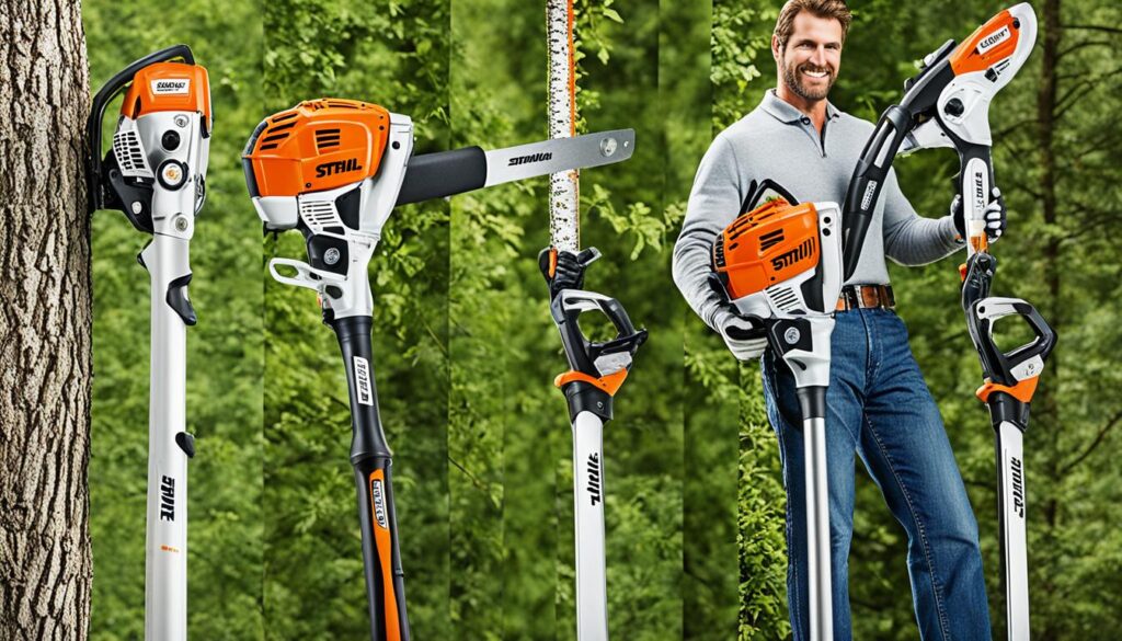 Stihl und Husqvarna Hochentaster